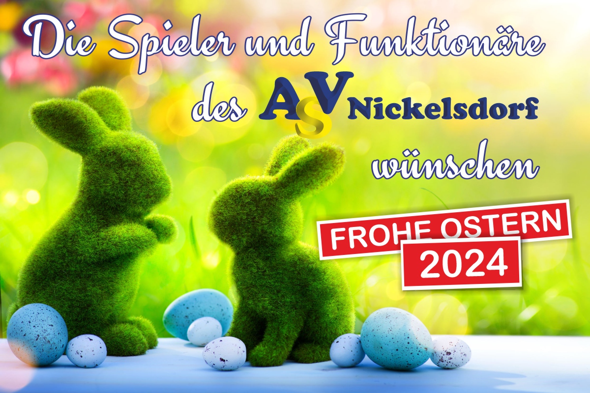 Frohe Ostern 2024 ASV Nickelsdorf Vereinshomepage